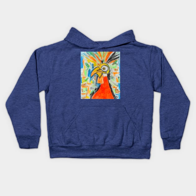 Wee Chickken Kids Hoodie by Joni57